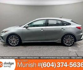 2023 KIA FORTE5 GT DCT HATCHBACK: BC LOCAL, CLEAN UNIT