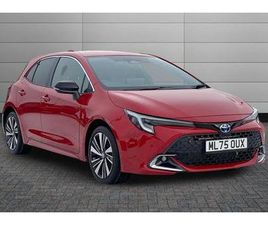 TOYOTA COROLLA DESIGN HATCHBACK'S 1.8 VVT-H DESIGN CVT EURO 6 (START/STOP) 5DR