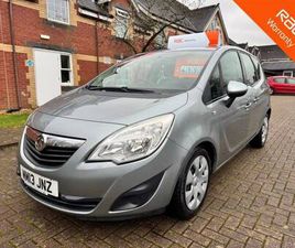 2013 VAUXHALL MERIVA 1.7 CDTI 16V [110] EXCLUSIV 5DR AUTO MPV DIESEL AUTOMATIC