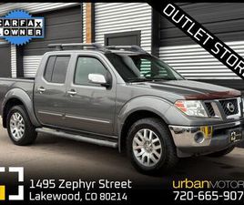 NISSAN FRONTIER USED 2009 NISSAN FRONTIER LE CREW CAB