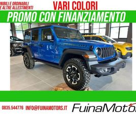 WRANGLER 3ª SERIE UNLIMITED 2.0 PHEV ATX 4XE RUBICON NUOVO