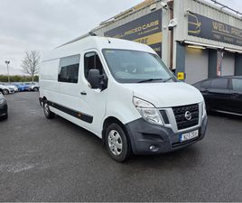 NISSAN NV400 L3 H2 FWD 125 CREWCAB 6 SEATS