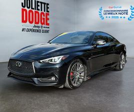 2017 INFINITI Q60 3.0T RED SPORT 400 CUIR TOIT NAV BOSE WOW!