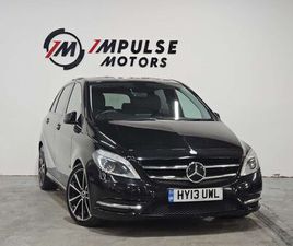 MERCEDES CLASSE B B 180 2013 MERCEDES-BENZ B-CLASS 1.6 B180 SPORT BLUE F (START/STOP)