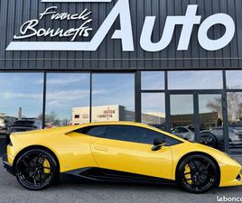 LAMBORGHINI HURACAN LP 610 4 LAMBORGHINI HURACAN LP 610-4 5.2 V10 610 CH / SIÈGES RACING CARBONE / LIFT / PPF
