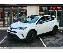TOYOTA RAV-4 BLACK EDITION - 2.5 197CV FULL-HYBRID AWD - HOMOLOG. ÉTHANOL PLEIN=30 - TOIT OUVRANT - SIÈGES ÉLEC