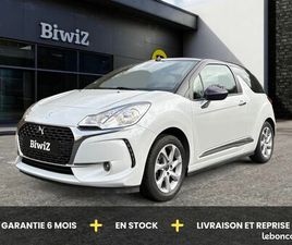 DS 3 1.2 110 CH SOCHIC START-STOP /CABRIOLET/BLUETOOTH / RÉGULATEUR DE VITESSE