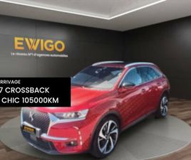 DS DS 7 CROSSBACK AUTOMOBILES 2.0 BLUEHDI 180 SOCHIC EAT BVA GARANTIE 12 MOIS