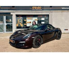 PORSCHE BOXSTER S PORSCHE BOXSTER 3.4 315 S MOTEUR FLAT 6*ACAJOU*SIEGES SPORTS ELEC CHAUFFANTS VENTILES*CUIR ETENDU*SUSPENSION PILOTEE