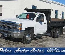 2018 CHEVROLET SILVERADO 3500HD WORK TRUCK 4X4 2DR REGULAR CAB DRW