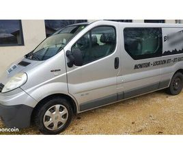 RENAULT TRAFIC 6 PLACES CABINE L2H1