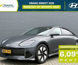 HYUNDAI IONIQ 6 - 77, 4 KWH 229PK RWD CONNECT| DEMO | NAVIGATIE | STOEL & STUURVERWARMING | LED VERLICHTING