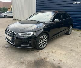 AUDI A3 SPORTBACK A3 SPORTBACK 1.6 TDI 116 CH BVA AMBITION LUXE 2017 TOIT OUVRANT/VIRTUAL/JANTES/LED/CUIR