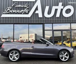 AUDI A5 CABRIOLET 2.0 TFSI 211 CH AMBITION LUXE BVA / ORIGINE FRANCE / XÉNONS / RÉGULATEUR