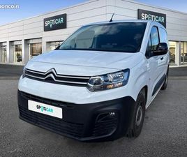 CITROEN BERLINGO VAN M 650KG PURETECH 110CH S&S CABINE EXTENSO 3 PLACES PACK DRIVER CONNECT