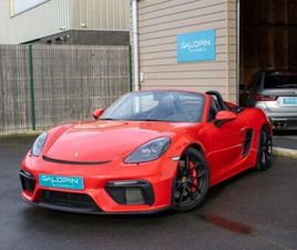 PORSCHE 718 BOXSTER SPYDER PORSCHE 718 SPYDER 4.0 420CH