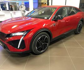 PEUGEOT 408 HYBRID 145 E-DCS6 GT PACK VISION / PEINTURE SPÉCIALE ROUGE ELIXIR / 6 099 KM