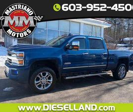2019 CHEVROLET CHEVY SILVERADO 2500HD 4X4 LOADED HIGH COUNTRY 6.6L L5P DURAMAX D