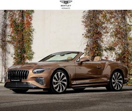BENTLEY CONTINENTAL GTC OCCASION BENTLEY CONTINENTAL GTC AZURE V8 HYBRID 4.0 680CH REF 6978