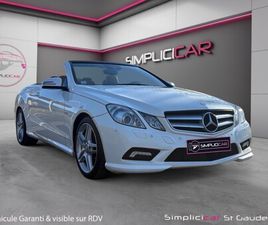 MERCEDES CLASSE E CABRIOLET 220 CDI BLUEEFFICIENCY EXECUTIVE A