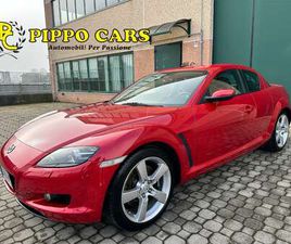 MAZDA RX-8 1.3 WANKEL 231CV LIMITED CRONOLOGIA TAGLIANDI FRENI BREMBO ANT + TAROX POST ISCRIVIBILE ASI