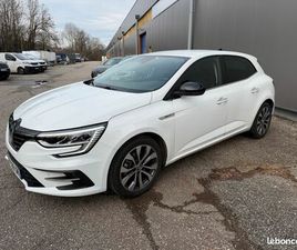 RENAULT MEGANE 1.3 TCE 140 TECHNO EDC 2 PLACES 1°MAIN TVA RECUP 14990 HT BANQUETTE FOURNIE GPS CAMERA CHAINE DISTRIBUTION CARPLAY
