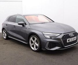 2023 AUDI A3 1.0 30 TFSI S LINE SPORTBACK 5D
