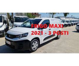 PEUGEOT PARTNER MAXI 3 POSTI FRIGO ATP 1.5 BLUEHDI 100 CV -2021