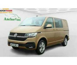 2023 VOLKSWAGEN TRANSPORTER CREW CAB SWB L1H1 T32 TDI KOMBI HIGHLINE AIR CON C CREW VAN DIESEL MA...