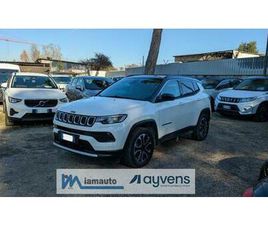 JEEP COMPASS PLUG IN LIMITED 1.3 131CV FRENATA D'EMERGENZA