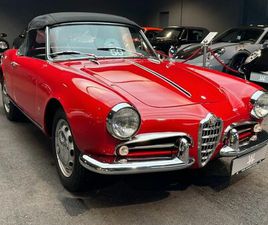 ALFA ROMEO GIULIETTA SPIDER ALFA ROMEO GIULIETTA SPIDER/TECHN. OPTISCH TOP/26J. LETRZTB