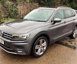 VOLKSWAGEN TIGUAN 2018 VOLKSWAGEN TIGUAN 2.0 TDI 150 SEL 5DR ESTATE DIESEL MANUAL