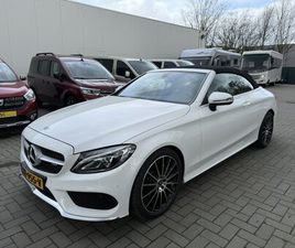 MERCEDES-BENZ C-KLASSE CABRIO - 180 AMG PREMIUM PLUS NAVIGATIE CAMERA BURMESTER TOPSTAAT