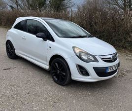 VAUXHALL CORSA VAUXHALL, CORSA, HATCHBACK, 2013, MANUAL, 1248 (CC), 3 DOORS