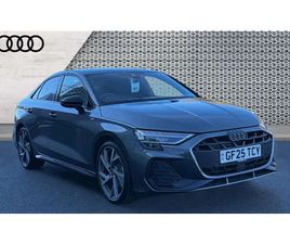 AUDI A3 SALOON 35 TFSI BLACK EDITION 4DR S TRONIC SALOON 2025, 7918 MILES, £29270 - 33139580 - EXCHANGEANDMART.CO.UK
