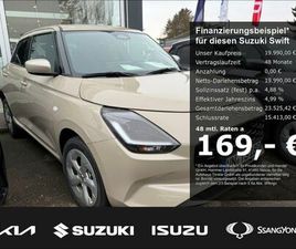SUZUKI SWIFT COMFORT ALLGRIP 169,-€ MTL. OHNE ANZAHLUNG