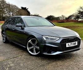 2021 AUDI A4 35 TFSI BLACK EDITION 5DR S TRONIC ESTATE PETROL AUTOMATIC