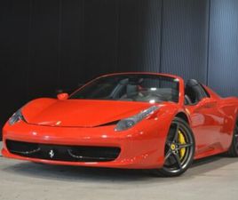 SPIDER 4.5I V8 570CH ROSSO CORSA - LIFT - CARBON