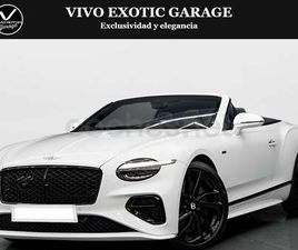 BENTLEY CONTINENTAL GTC BENTLEY CONTINENTAL GT CONTINENTAL GTC V8 CONVERTIBLE