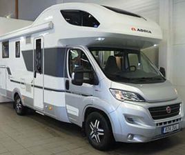 ADRIA CORAL XL 670 SL PLUS I 150HK I DRAGKROK I LÅNGBÄDDAR I DRAGKROK