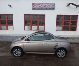 NISSAN MICRA CABRIO, GLASDACH.TEILLEDER,SITZHZ.KLIMAAU