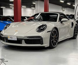 PORSCHE 911 TURBO S CABRIOLET 992 650CV PORSCHE APROOVED FINS 02/2027 A ENCAMP