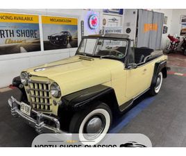 1950 WILLYS JEEPSTER CONVERTIBLE