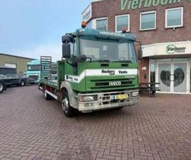IVECO ML 120 ML120E18 EUROCARGO MACHINE TRANSPORTER / EURO3 — VRACHTWAGENS — MARKTPLAATS