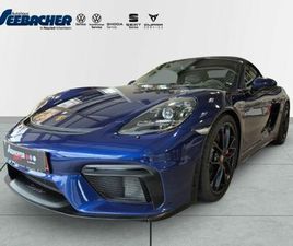 PORSCHE 718 BOXSTER SPYDER PORSCHE 718 SPYDER BOXSTER 4.0 OPF