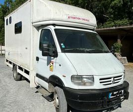 CAMION CHEVAUX RENAULT MASTER MASCOTT 2002