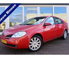 NISSAN PRIMERA - 2.0 TEKNA DYNAMIC, CRUISE CONTROL, AIRCO, PRIJS IS RIJKLAAR