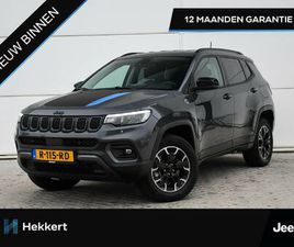 JEEP COMPASS 4XE JEEP COMPASS TRAILHAWK 4XE PLUG-IN HYBRID 240PK AUTOMAAT NAVI | CAMERA | DAB | LANE ASSIST | ADAP. CRUISE | PRIVACY GLASS