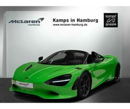 MCLAREN 750S SPIDER CF EXTERIOR I MANTIS GREEN I B&W