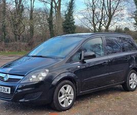 7 SEATER VAUXHALL ZAFIRA 1.6 PETROL MANUAL IN CLEAN CONDITION. 1 YEAR MOT 2 KEYS